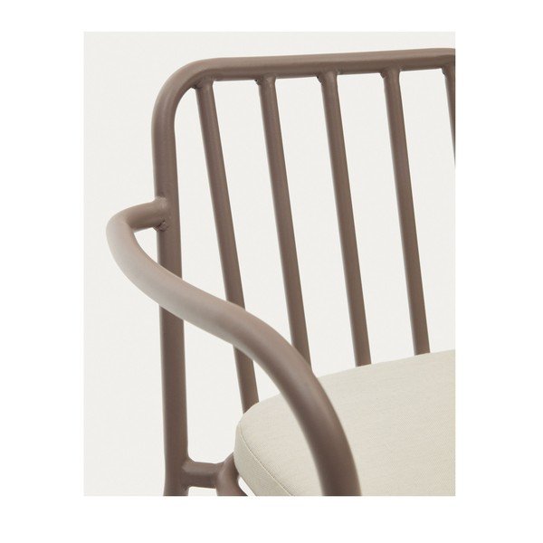 Fialové kovové záhradné stoličky v súprave 4 ks Bramant – Kave Home-image-4