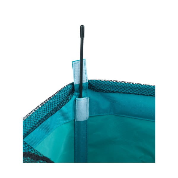 Petrolejovomodrý kôš na bielizeň Wenko Quadro, 79,2 l-image-1