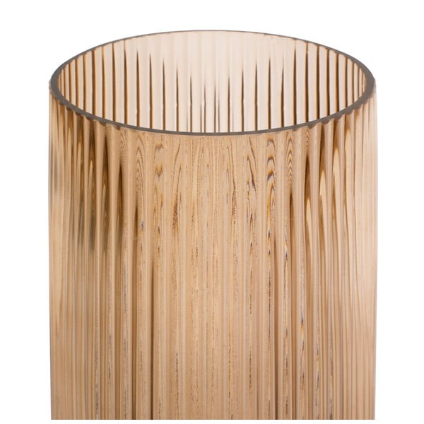 Svetlohnedá sklenená váza PT LIVING Allure, výška 30 cm-image-3