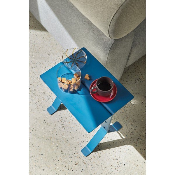 Kovový odkladací stolík 30x40 cm Fold – Hübsch-image-4