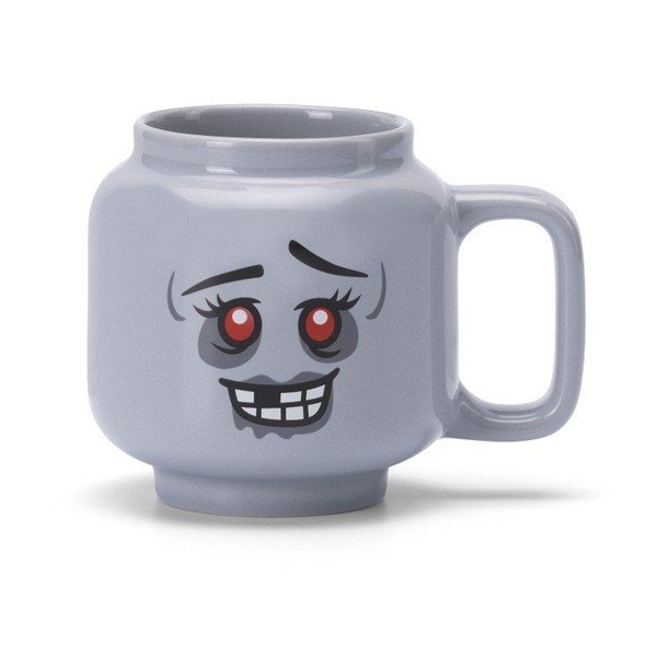 Sivý keramický detský hrnček na latte 255 ml Zombie – LEGO®