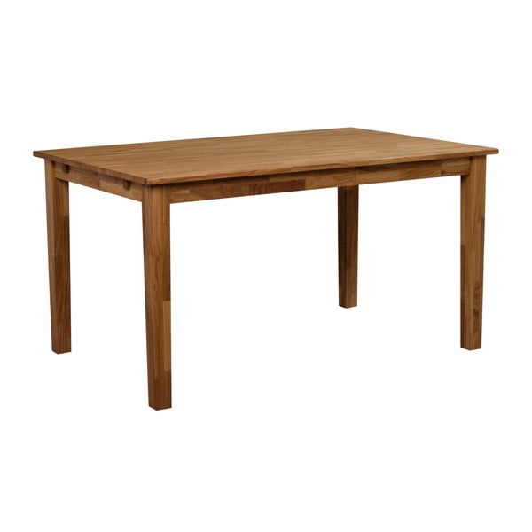 Jedálenský stôl z masívneho dubového dreva Folke Finnus, 140 x 90 cm