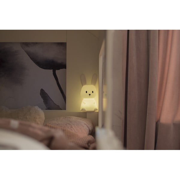Biele LED detské nočné svetlo Bunny - Star Trading-image-4