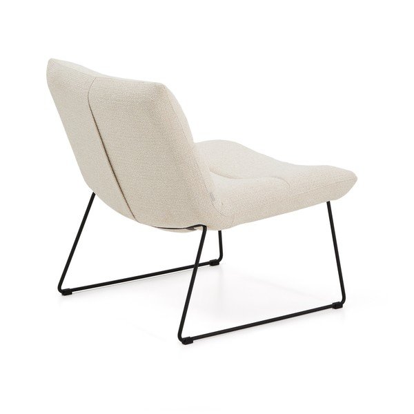 Béžové ženilkové kreslo Asen – Kave Home-image-4