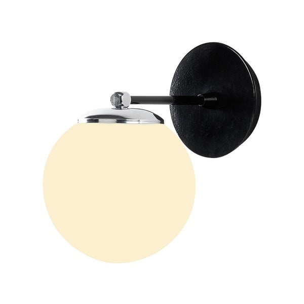 Čierno-biele nástenné svietidlo Opviq lights My Legend-image-2