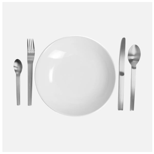 Antikoro príbor 24 ks v striebornej farbe Boldi – FABINI-image-2