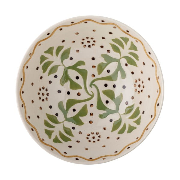 Béžová miska z kameniny 860 ml Heikki – Bloomingville