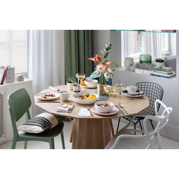 Bielo-ružový porcelánový tanier Villeroy & Boch Uni, ⌀ 24 cm-image-3
