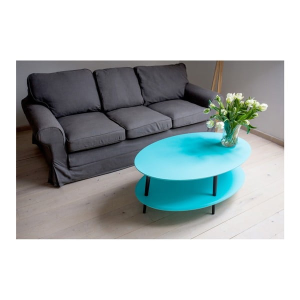 Biely konferenčný stolík so zníženou spodnou doskou Ragaba OVO-image-2