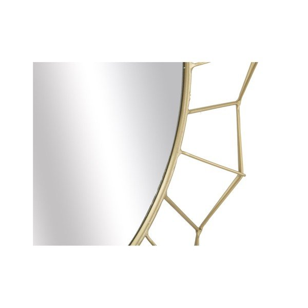 Nástenné zrkadlo v zlatej farbe Mauro Ferretti Soleado, ⌀ 60 cm-image-1