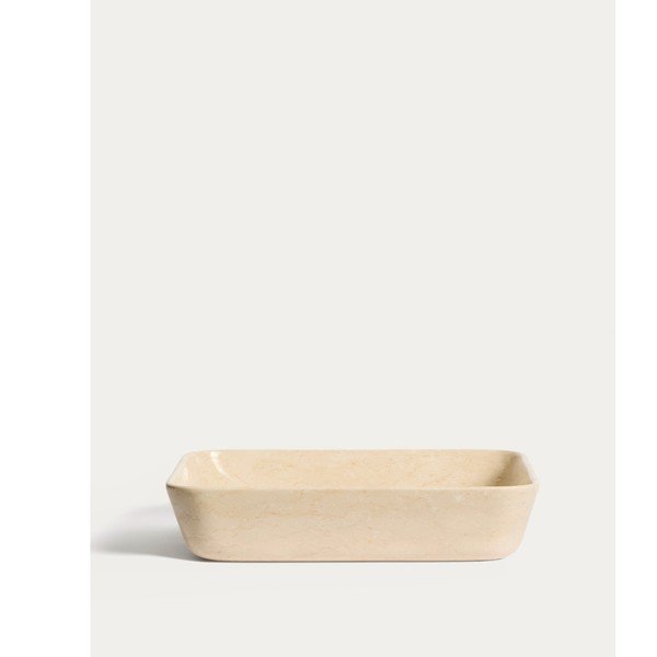 Béžové kamenné umývadlo 55x35 cm Darnen – Kave Home