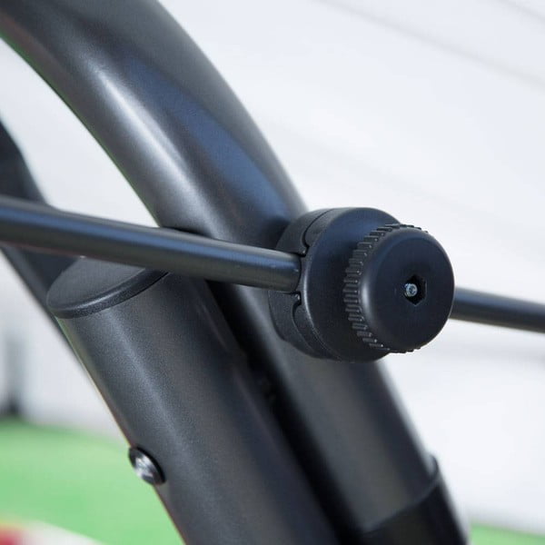 Sivá kovová záhradná hojdačka Rimini – Dajar-image-3