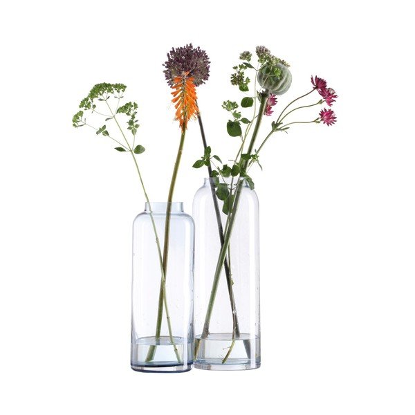 Priehľadná modrá váza A Simple Mess Tinne, ⌀ 9 cm-image-2