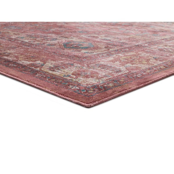 Červený koberec z viskózy Universal Vintage Retro, 160 x 230 cm-image-2