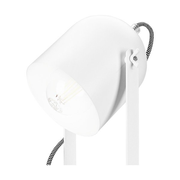 Biela stolová lampa - LAMKUR-image-3