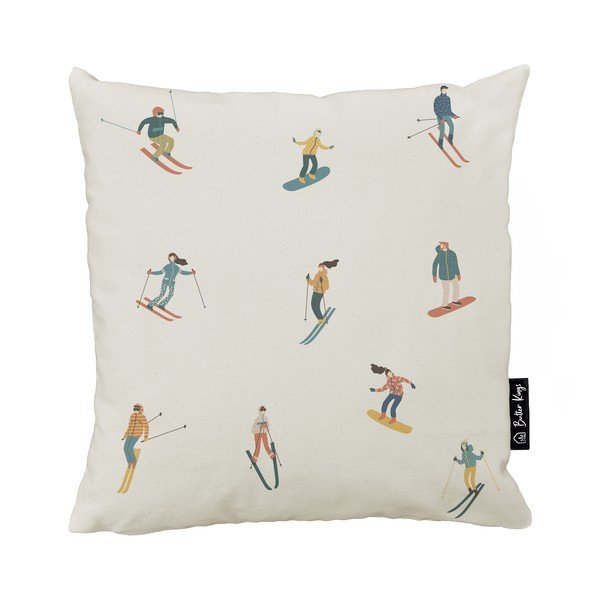 Obliečka na vankúš 45x45 cm Ski Day – Butter Kings