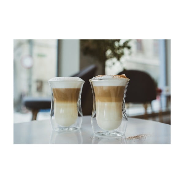 Dvojstenné sklenené hrnčeky v súprave 6 ks 250 ml – Vialli Design-image-2