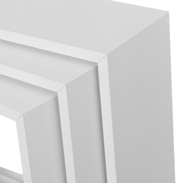 Biele police v súprave 3 ks – Casa Selección-image-1