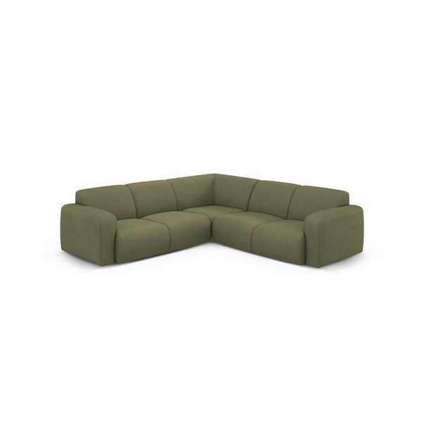 Svetlozelená rohová pohovka (variabilná/do L) Molino – Micadoni Home-image-1