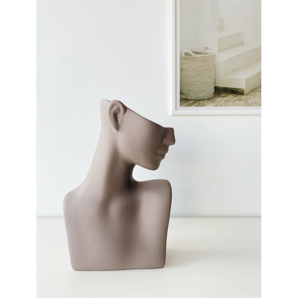 Hnedosivá keramická soška Rulina Arktúra-image-1