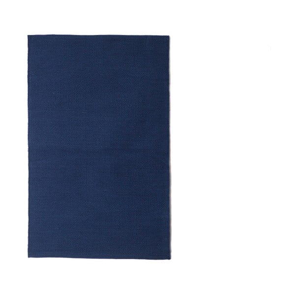 Modrý koberec TJ Serra Blue Navy, 60x90 cm