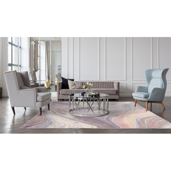 Sivý vlnený koberec 160x240 cm Agate – Agnella-image-1