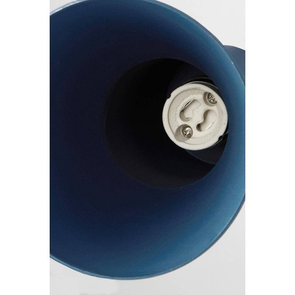 Modré hliníkové so stmievačom závesné svietidlo ø 10 cm Evan – Jotex-image-4
