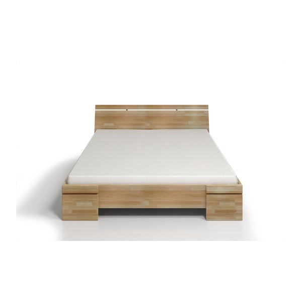 Dvojlôžková posteľ z bukového dreva SKANDICA Sparta Maxi, 200 × 200 cm-image-1