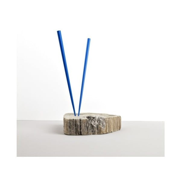 Modré drevené jedálenské paličky Made In Japan Chopsticks
