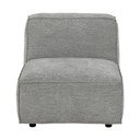 Svetlosivý stredový modul pohovky Bonami Selection Fairfield