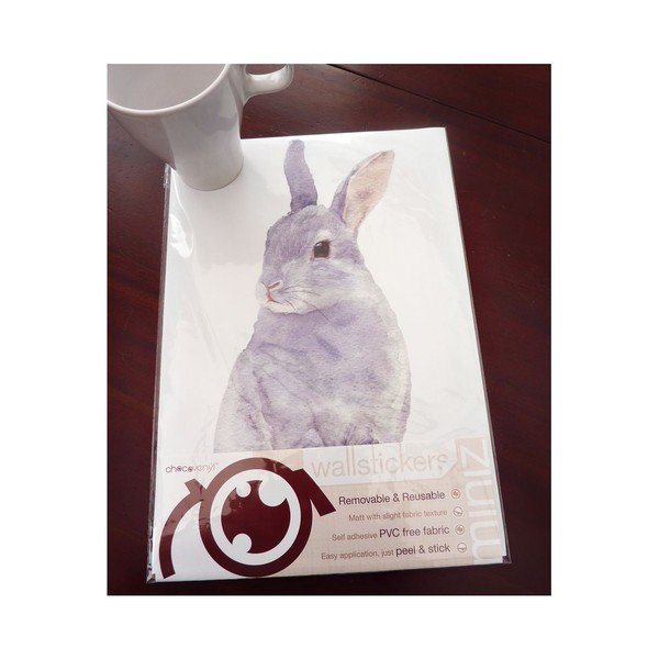 Samolepka na viac použití Bunny, 30 × 21 cm-image-1