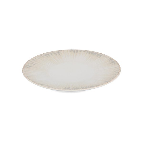 Svetlosivý servírovací porcelánový tanier ø 32 cm Nuance – BonBistro-image-3