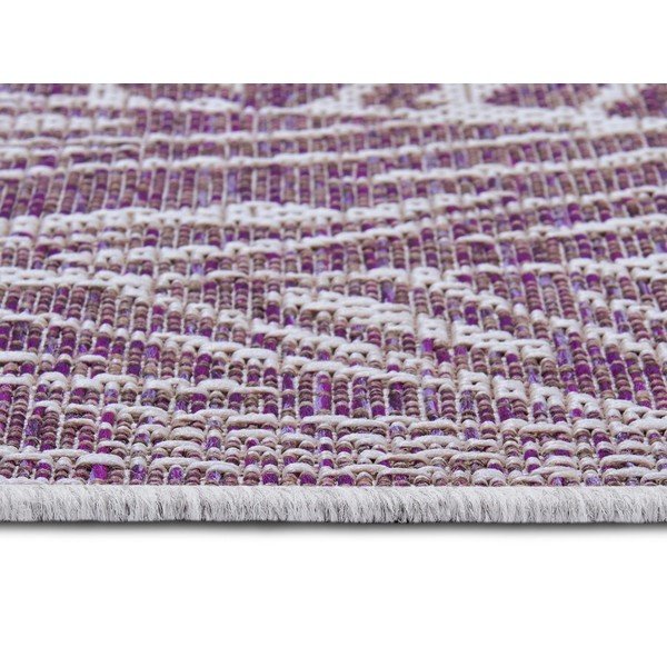 Fialovo-béžový vonkajší koberec NORTHRUGS Monstera, 160 x 230 cm-image-3