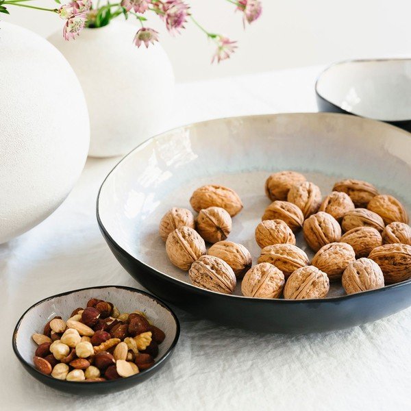 Čierna/béžová kameninová misa ø 32 cm Lunar – Salt&Pepper-image-3