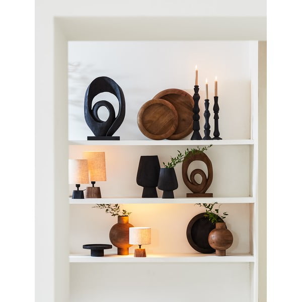 Drevená soška Randa - Light & Living-image-1