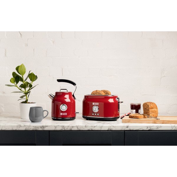 Červená rýchlovarná kanvica 1,7 l Dorset Putty – Haden-image-1