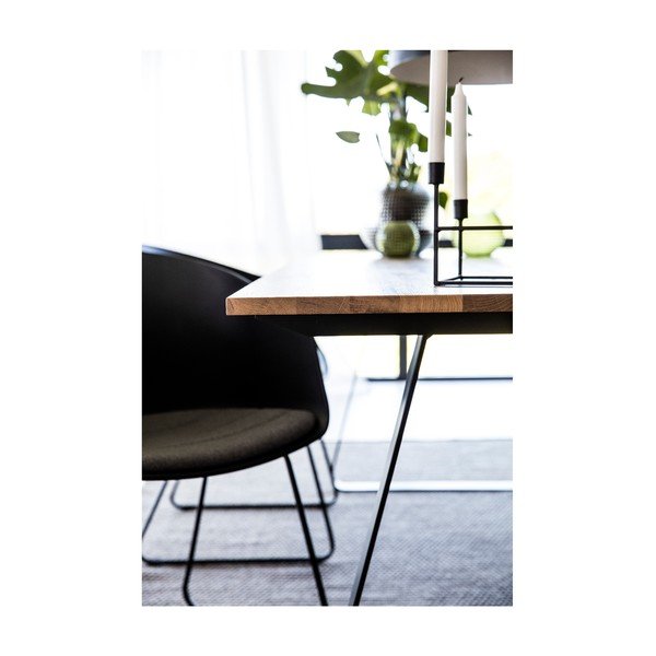 Čierna jedálenská stolička Interstil Moon 40-image-4