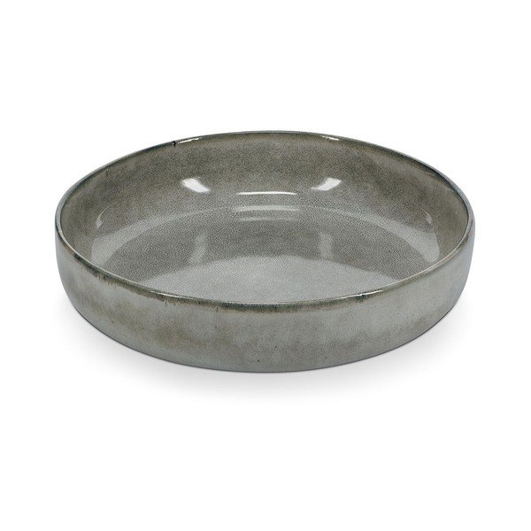 Zelený/modrý servírovací kameninový tanier ø 28 cm Meridian – Salt&Pepper-image-4