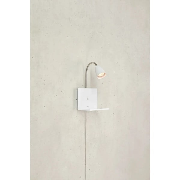 Biele nástenné svietidlo Cuarto – Markslöjd-image-1