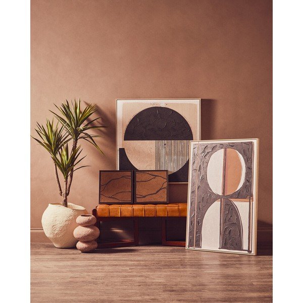 Obraz s rámom/na plátne 103x103 cm Astratto – Premier Housewares-image-3