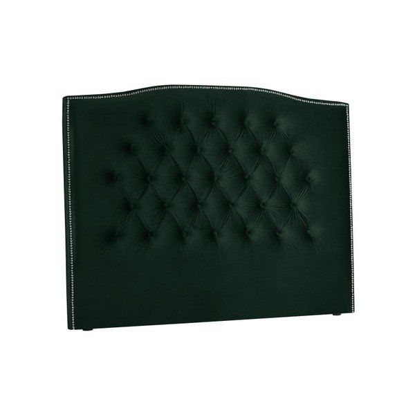Fľaškovozelené čelo postele Mazzini Sofas, 140 × 120 cm-image-2