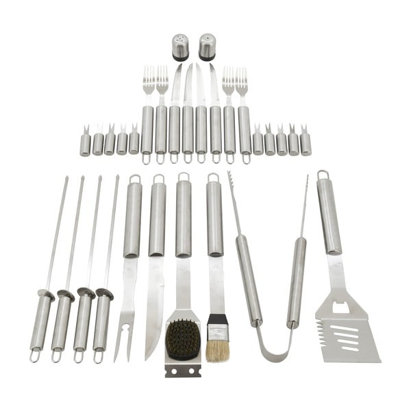 Súprava 30 kusov grilovacieho náradia v kufríku Cattara Alu-image-1