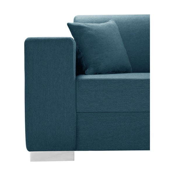 Tyrkysovomodrá sedačka Interieur De Famille Paris Perle, pravý roh-image-3