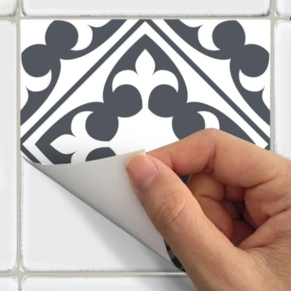 Sada 15 samolepiek Ambiance Wal, 10 × 10 cm-image-3