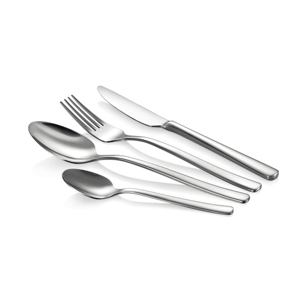 Nerezový príbor v striebornej farbe 24 ks Victoria – Tescoma-image-2