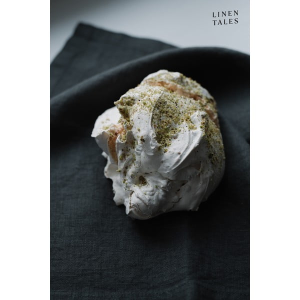 Tmavosivé ľanové prestieranie Linen Tales, 35 x 45 cm-image-4