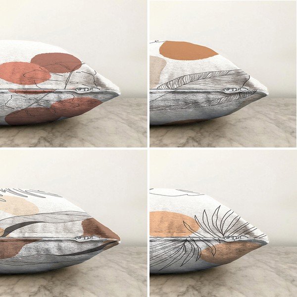 Súprava 4 obliečok na vankúše Minimalist Cushion Covers Uma, 55 x 55 cm-image-1