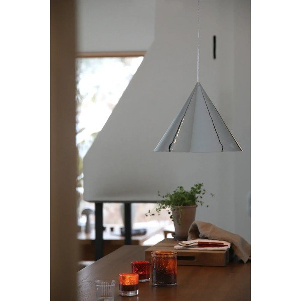 Kovové závesné svietidlo v striebornej farbe s kovovým tienidlom ø 37,5 cm Tip – Markslöjd-image-3