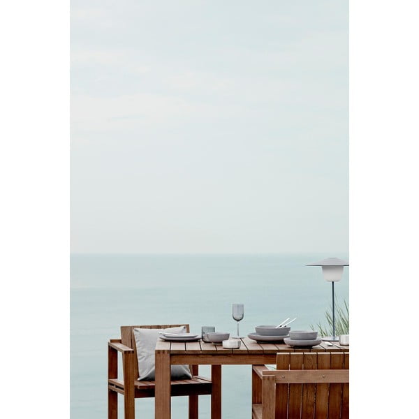 Biela stredná LED lampa Blomus Ani Lamp-image-1