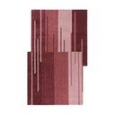 Vínový ručne tkaný vlnený koberec 200x290 cm Split Ombre Shaped – Flair Rugs